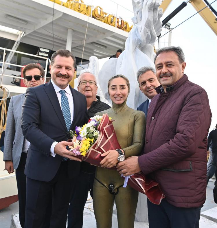 Su Altı Heykel Galerisi’ne Balıkesir’i sığdırdık 0